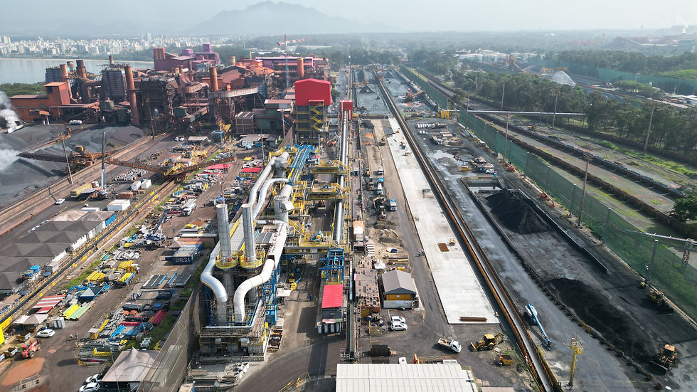 Figure 8: Briquette Plant at Tubarão. (source: Vale)