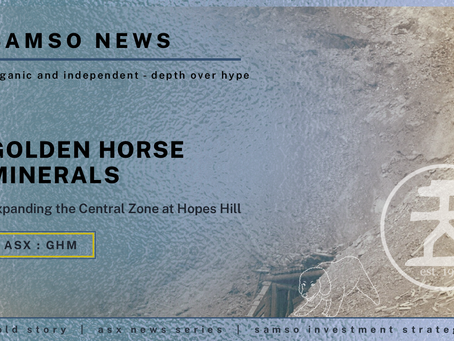 Golden Horse Minerals Limited (ASX: GHM) – Expanding the Central Zone at Hopes Hill | Samso News