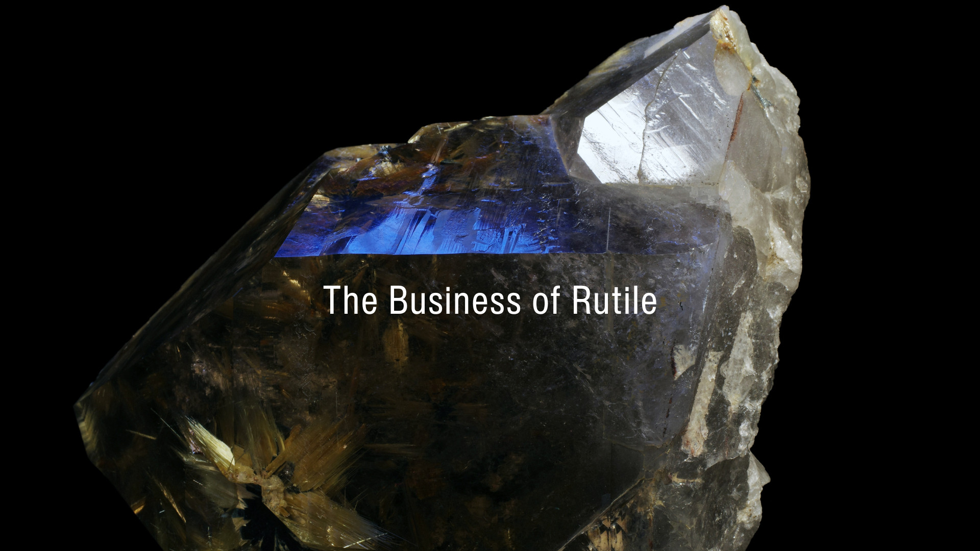 The Complete In and Outs of the Business of Rutile: Where Purity Meets Strategic Demand - ASX Players.| Samso