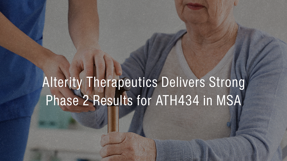 Alterity Therapeutics (ASX: ATH) Advances Neurodegenerative Drug Development | Samso News