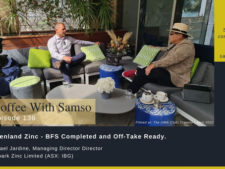 Ironbark Zinc Limited (ASX:IBG) - Greenland Zinc - BFS Completed and Offtake Ready.