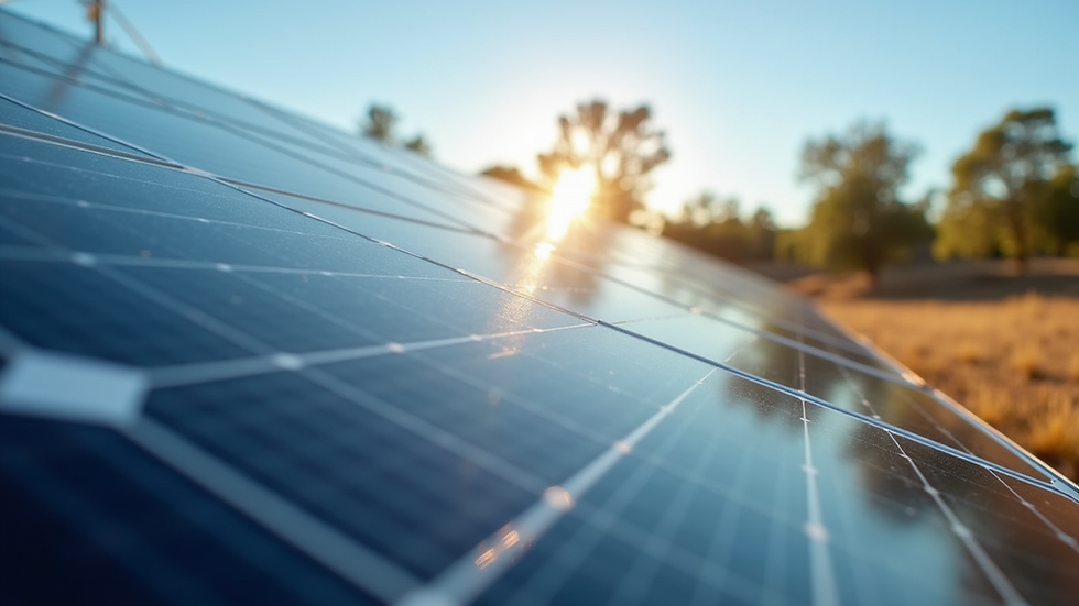 Solar panels showcase the transition to renewable energy sources | Samso News