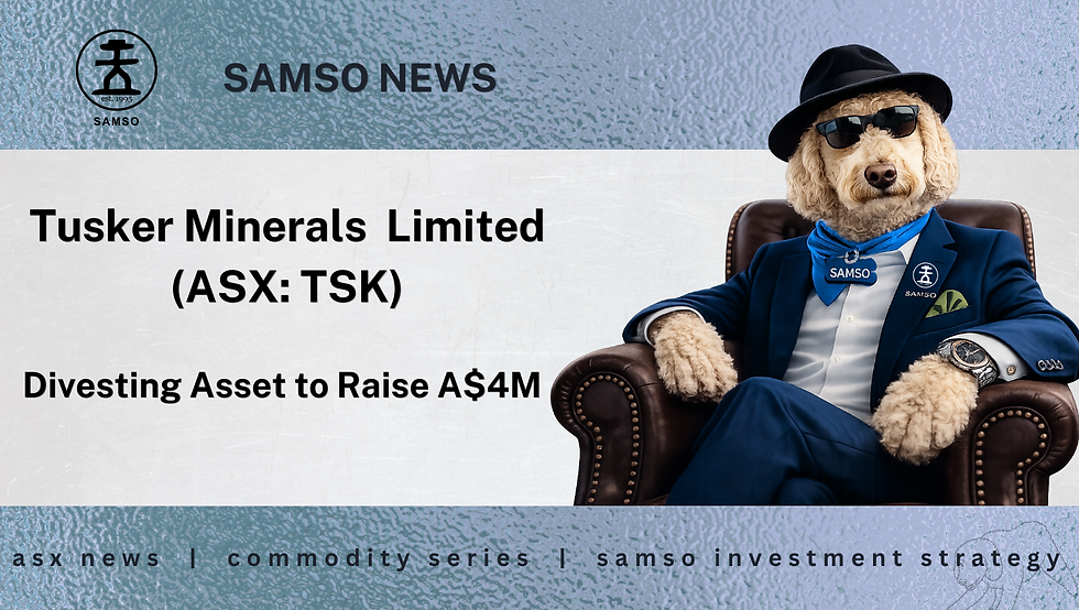 Tusker Minerals Sharpens Focus on Rutile and Heavy Mineral Sands as it Divests Machinga Rare Earth Project