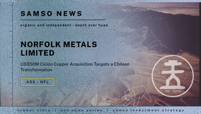 Norfolk Metals (ASX: NFL) Targets Chilean Transformation with US$50M Ciclón Copper Acquisition
