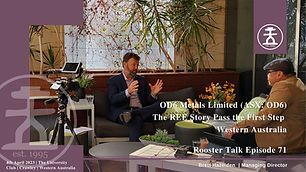A REE Story is now One Step Closer to Production - OD6 Metals Limited (ASX:OD6)