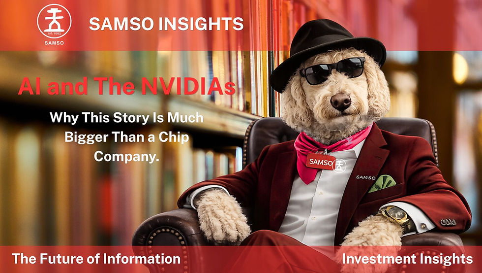 AI and The NVIDIAs AI Revolution – Why This Story Is Much Bigger Than a Chip Company.