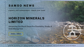 Horizon Minerals (ASX: HRZ) – Advancing the Black Swan Pre-Feasibility Study | Samso News