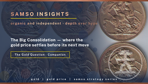 The Big Consolidation — where the gold price settles before its next move