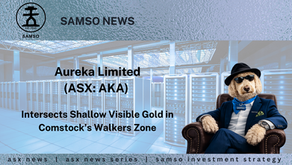 Aureka Limited (ASX: AKA) has reported two occurrences of visible gold in diamond hole NED035 at the St Arnaud-Comstock Gold Project in Victoria.