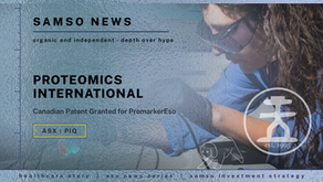 Samso News: Proteomics International — Canadian Patent Granted for PromarkerEso - A Definite #SamsoDYOR for North American Diagnostic Commercialisation. | Samso News