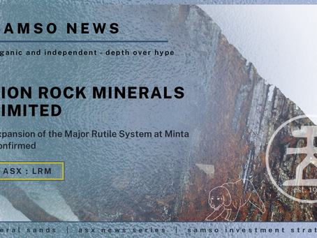 Peak Minerals Confirms Expansion of Major Rutile System at Minta | Samso News