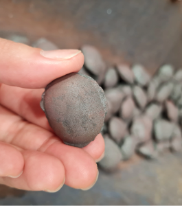 Figure 2: Iron Briquettes developed by Vale. (source: Vale)