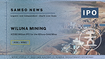 Wiluna Mining (ASX: WMC) - A$180 Million IPO to Bring the Wiluna Gold Mine Back to the ASX