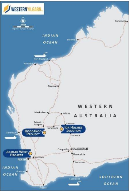 Figure 1: Western Yilgarn Projects, Located in the Yilgarn Craton (Source: WYX) | Samso News