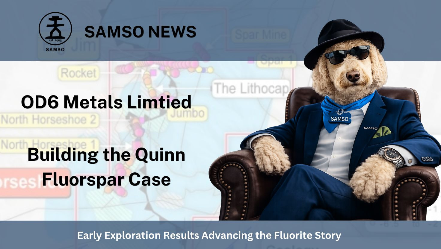 OD6 Metals (ASX:OD6): High-Grade Sampling Results and an 8 km Corridor Build the Quinn Fluorspar Case| Samso