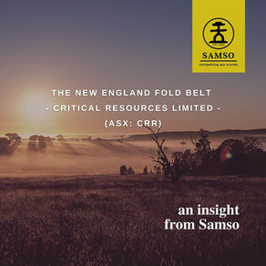 New England Fold Belt - Critical Resources Limited (ASX: CRR)