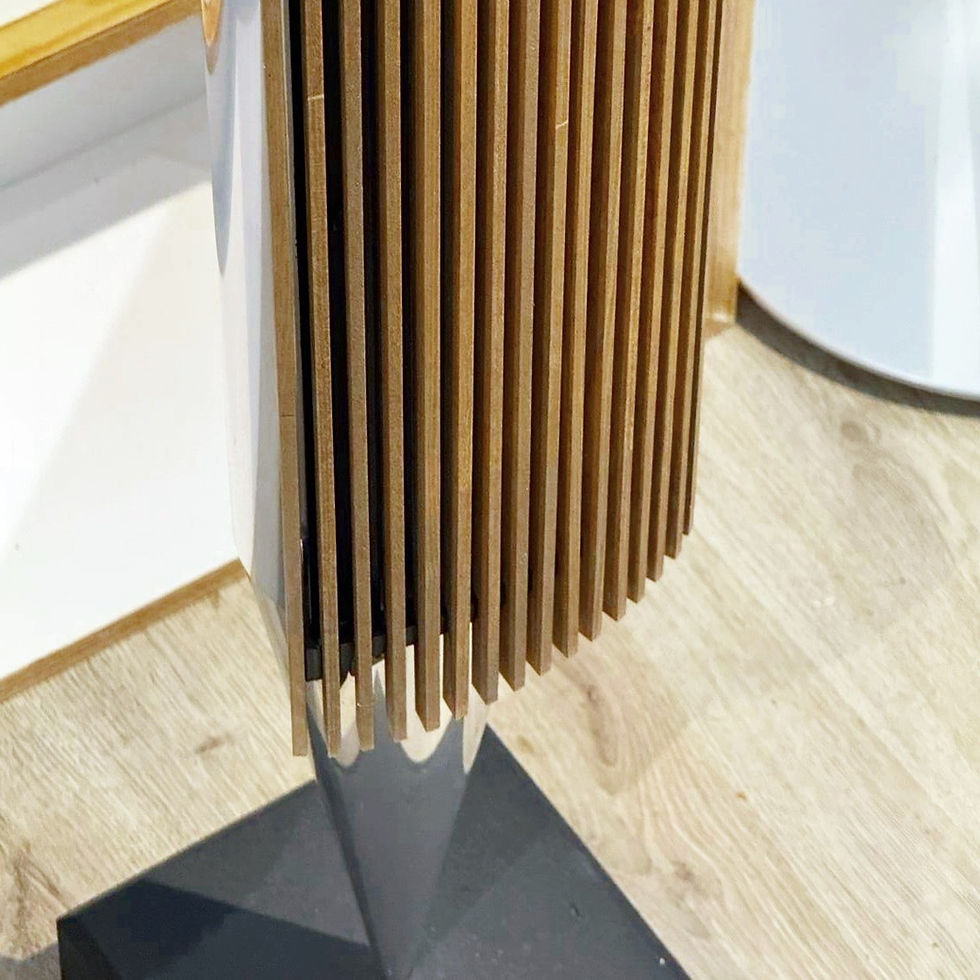 Thumbnail: Beolab 8000 MK3 with wooden front grilles