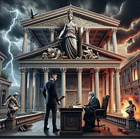 Advogado em atuação frente à Tribunal de Justiça