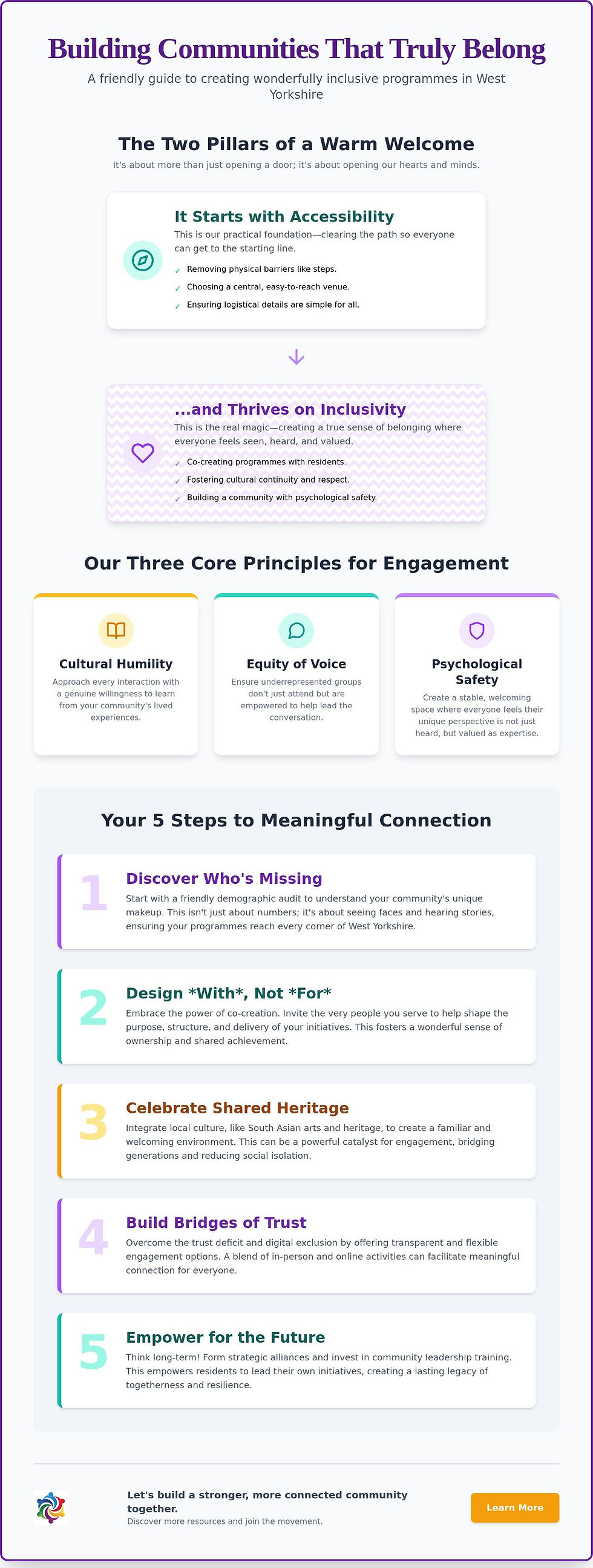 Building Communities That Truly Belong