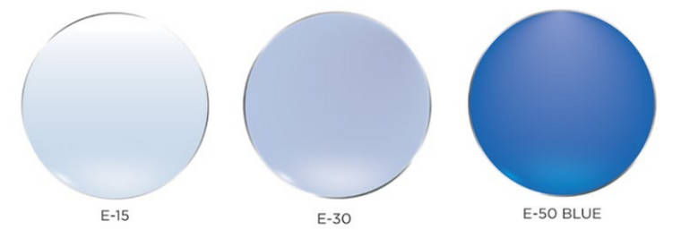 E15/30/50 Blue tinted glasses for Parkinson's