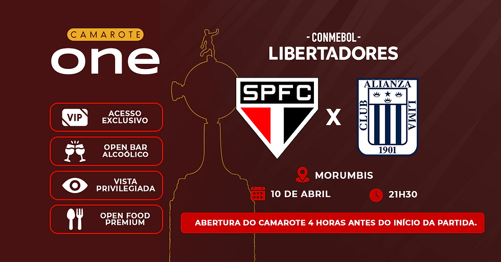 SÃO PAULO X ALIANZA LIMA