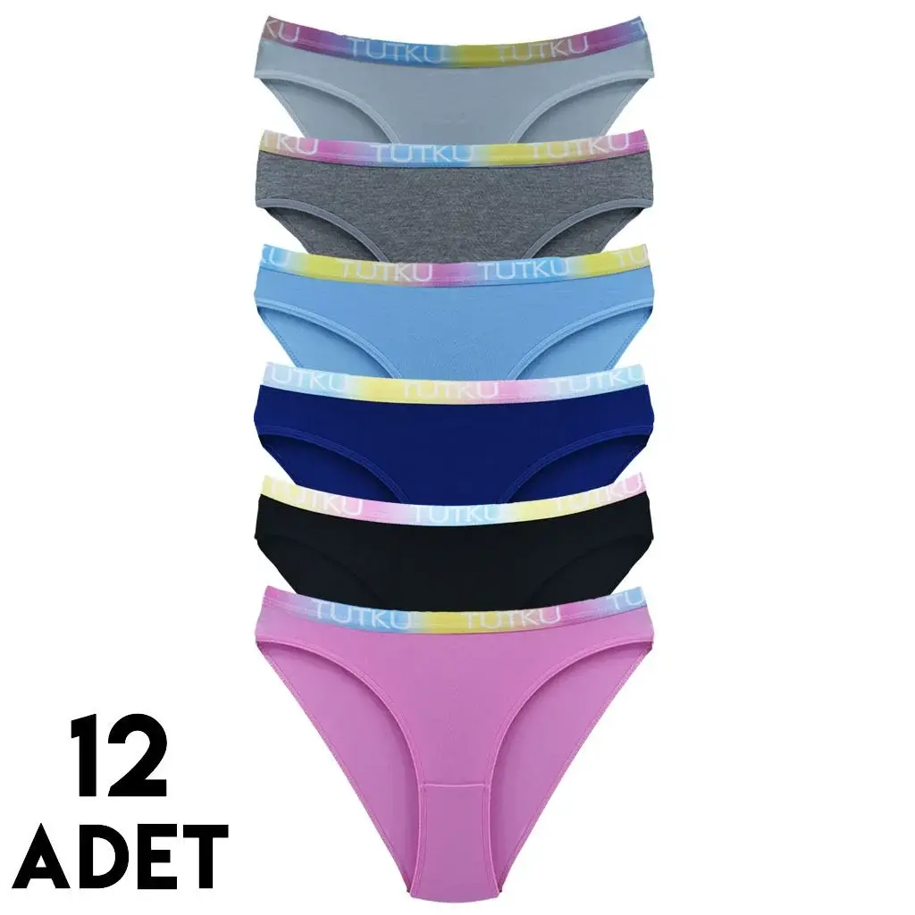 Tutku Kadın Candy Bikini - 12'li (TKD0579)