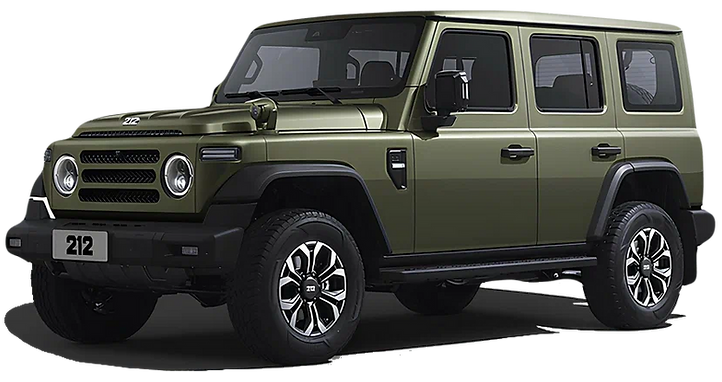 BAW 212 T01 на бездорожье — надёжный внедорожник для сложных условий