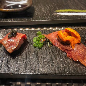Teppanyaki of aged Kobe beef Premium Pound Sanjo Kiyamachi