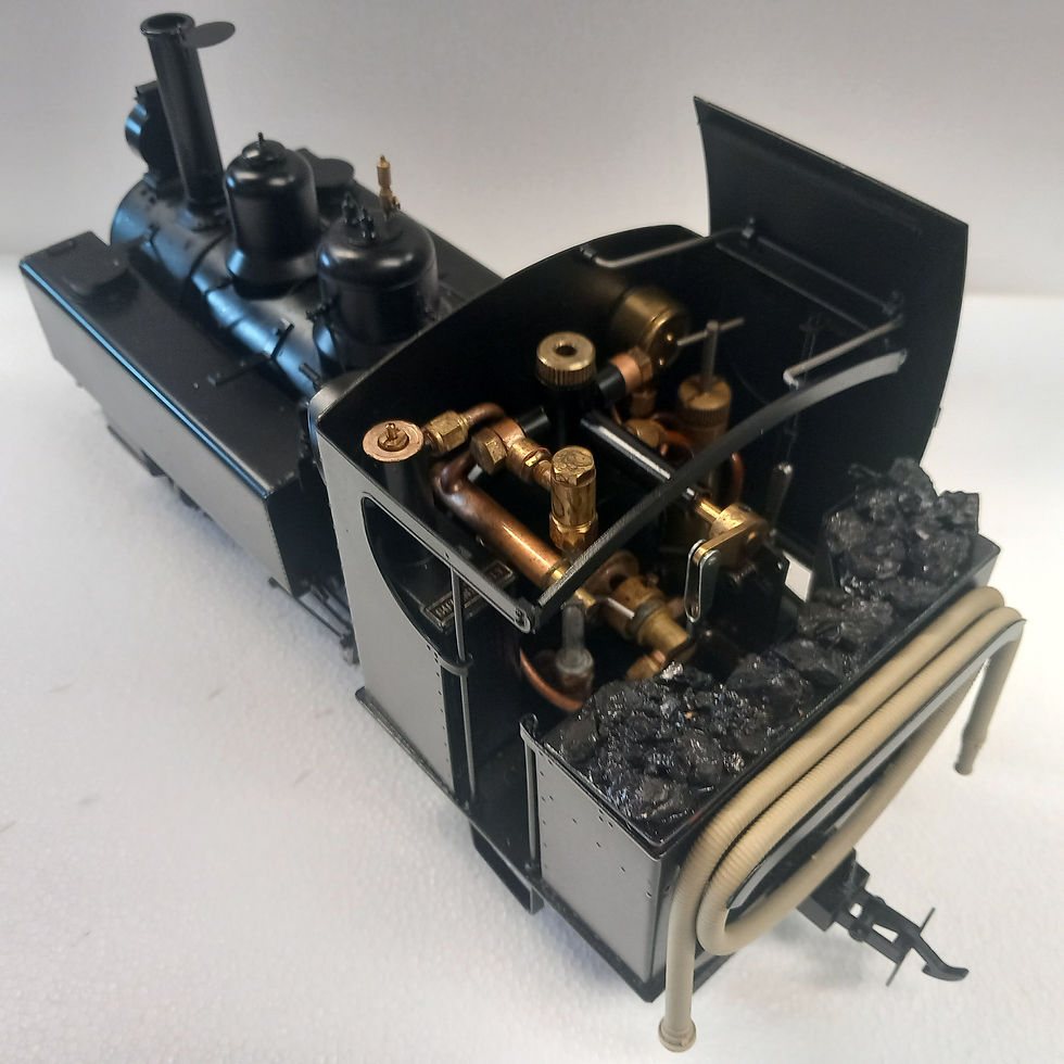 Thumbnail: ACCUCRAFT G45 G SCALE 4-6-0 BALDWIN LIVE STEAM R/C LOCO