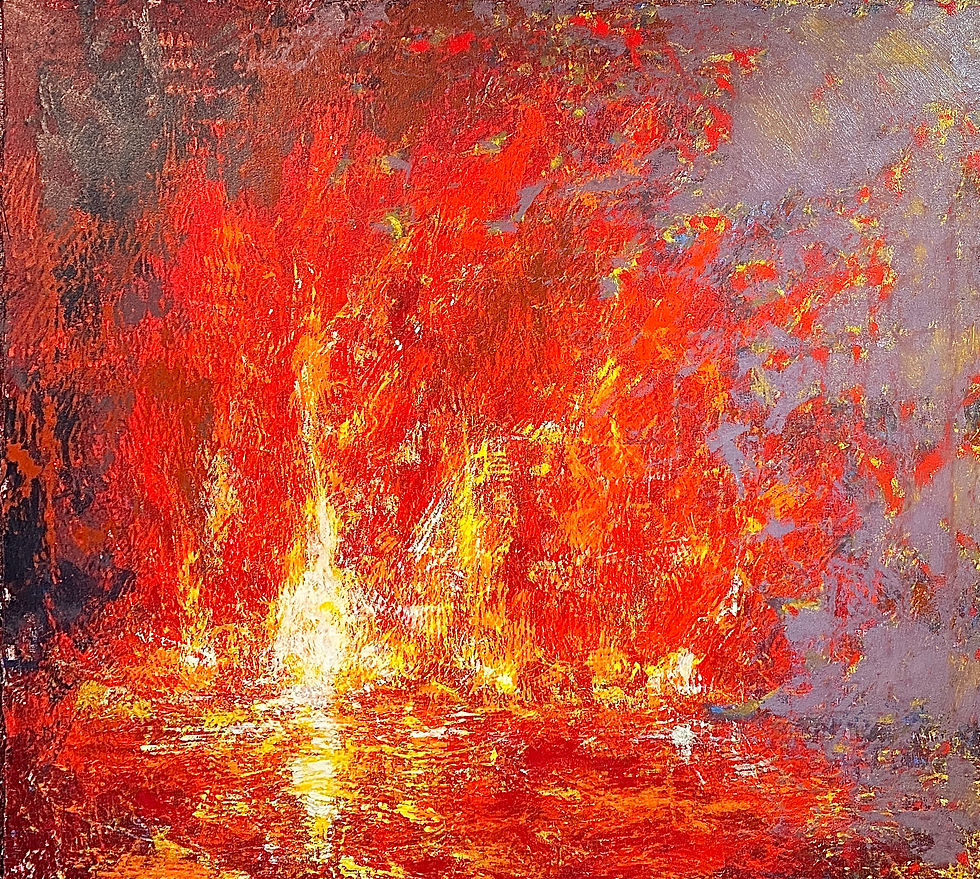 Fire on Water (Ode to Turner)