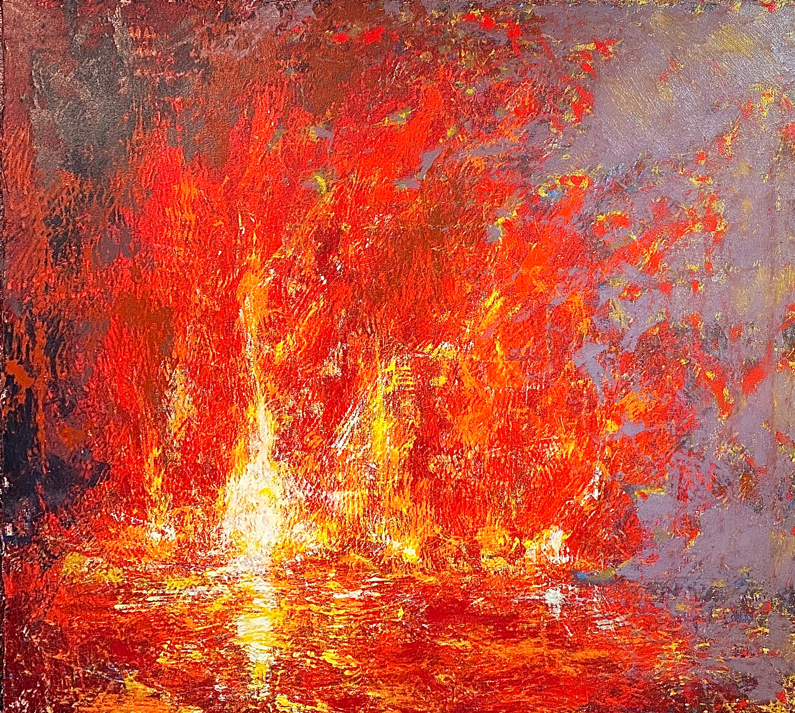 Fire on Water (Ode to Turner)