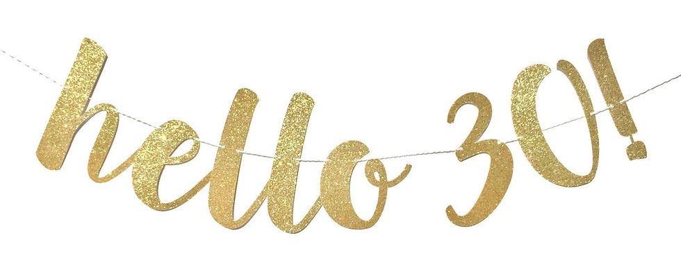 30 Goals before 30th Birthday