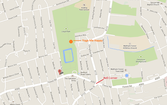 Lloyd Park Walthamstow Map Lloyd Park Map | Yoga Me Happy
