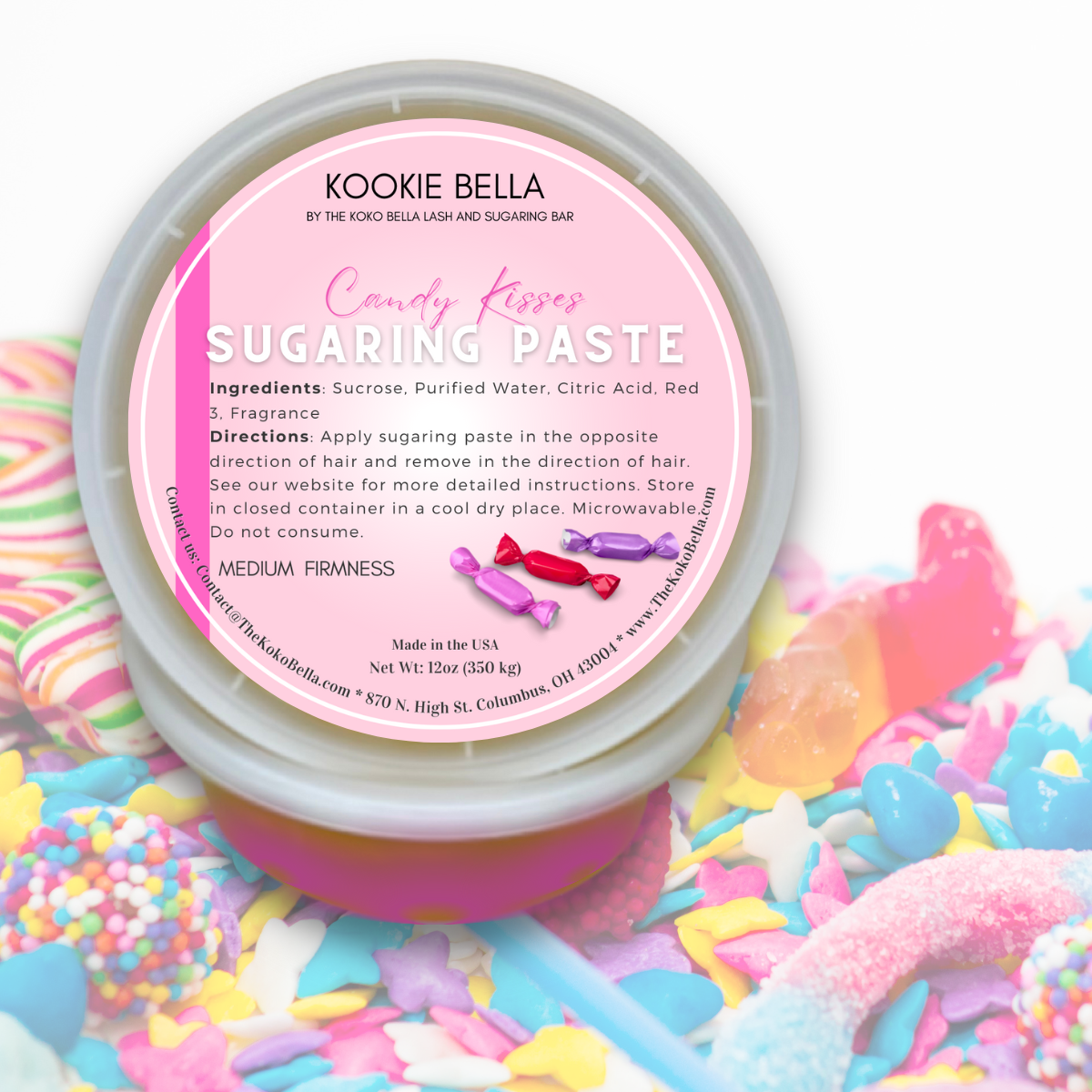 Candy Kisses Sugaring Paste Box
