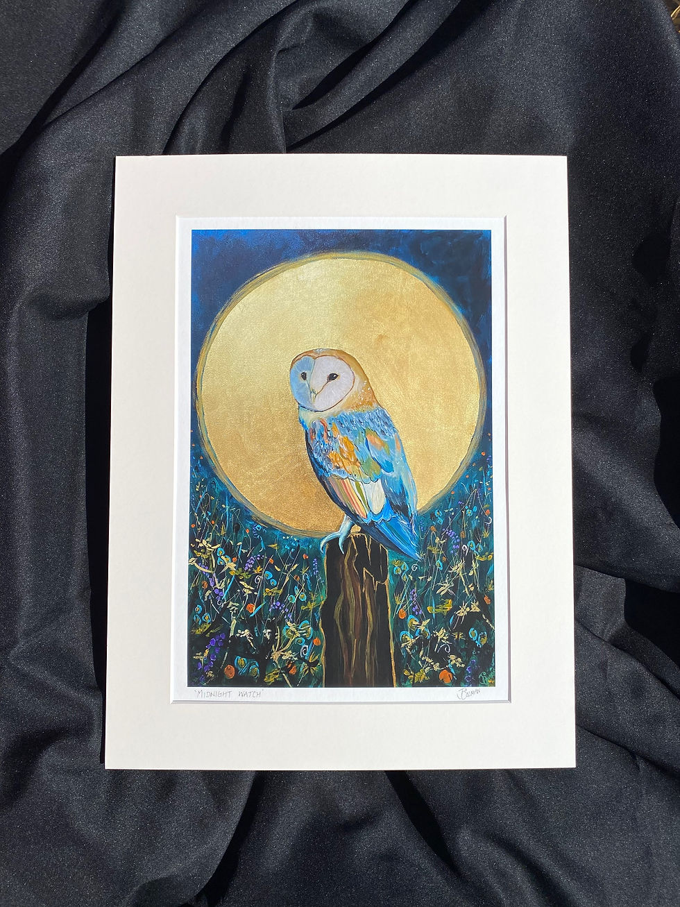 Thumbnail: Mounted Print- Midnight Watch