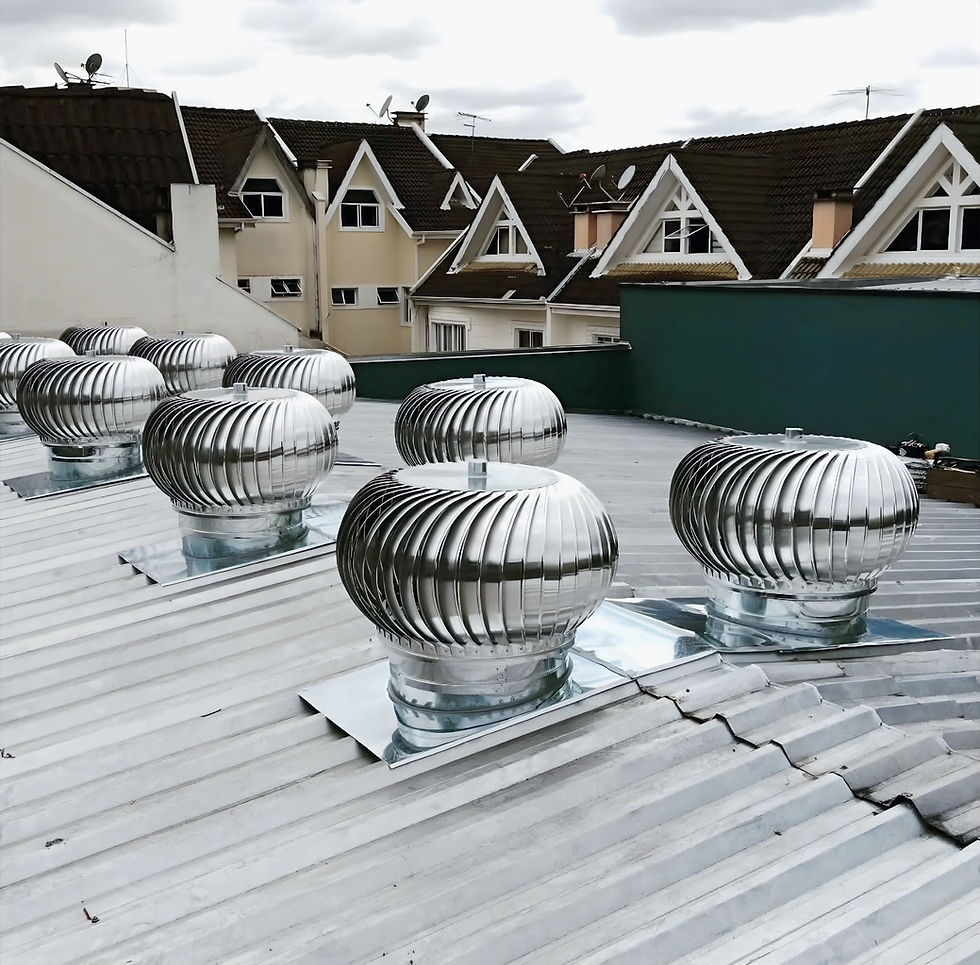 Casa do exaustor, exaustor eolico em curitiba