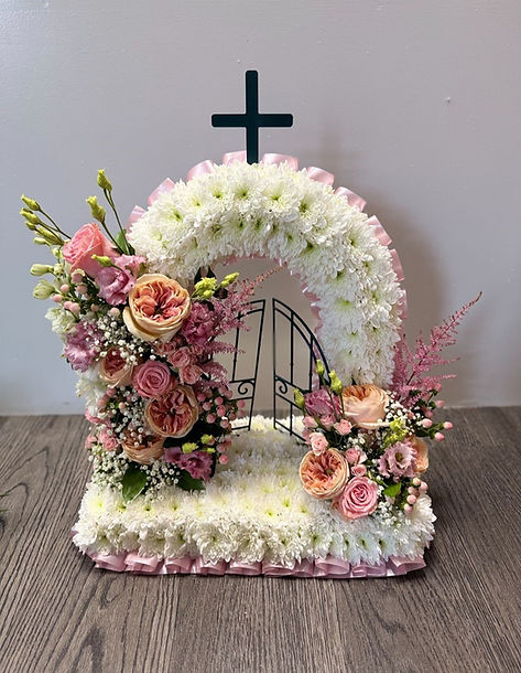 gates of heaven floral tribute