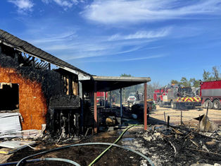 Trooper’s Family Loses Home in Bluff Dale Fire