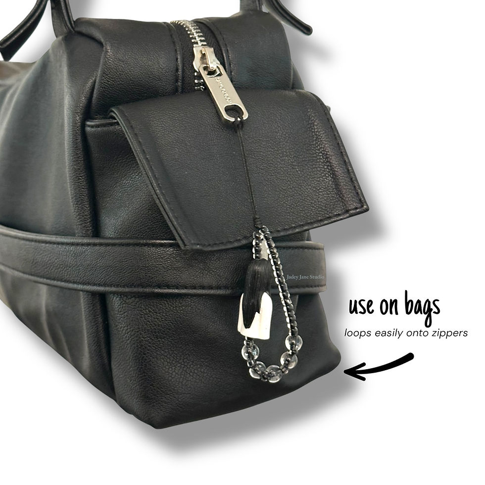Thumbnail: Spooky Horror Phone Charm & Bag Keychain – The Ring Girl