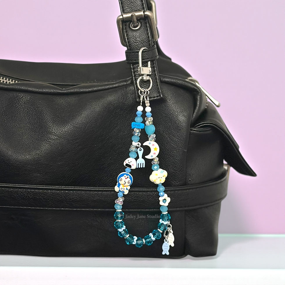 Thumbnail: Doraemon Phone Strap & Phone Chain – Y2K Metal Bag Charm