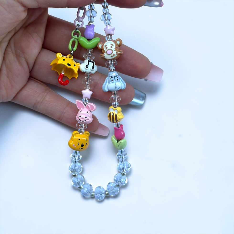 Thumbnail: spring time bear and friends phone strap