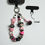 Thumbnail: Chunky Kawaii Pink & Black Wristlet Phone Strap 