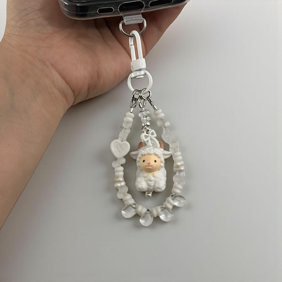 Thumbnail: Lamb Charm - Capricorn Keychain Gift