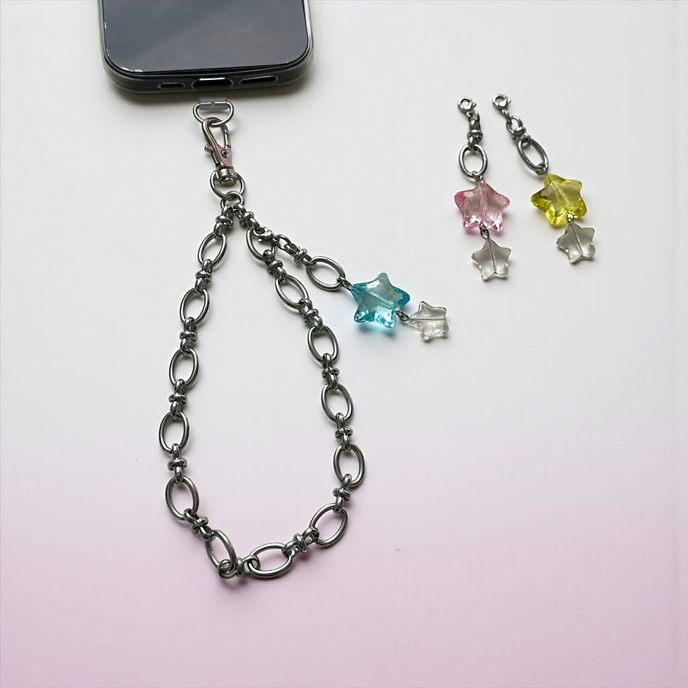 Thumbnail: Y2K Stainless Steel Phone Strap Skirt and Pants Chain