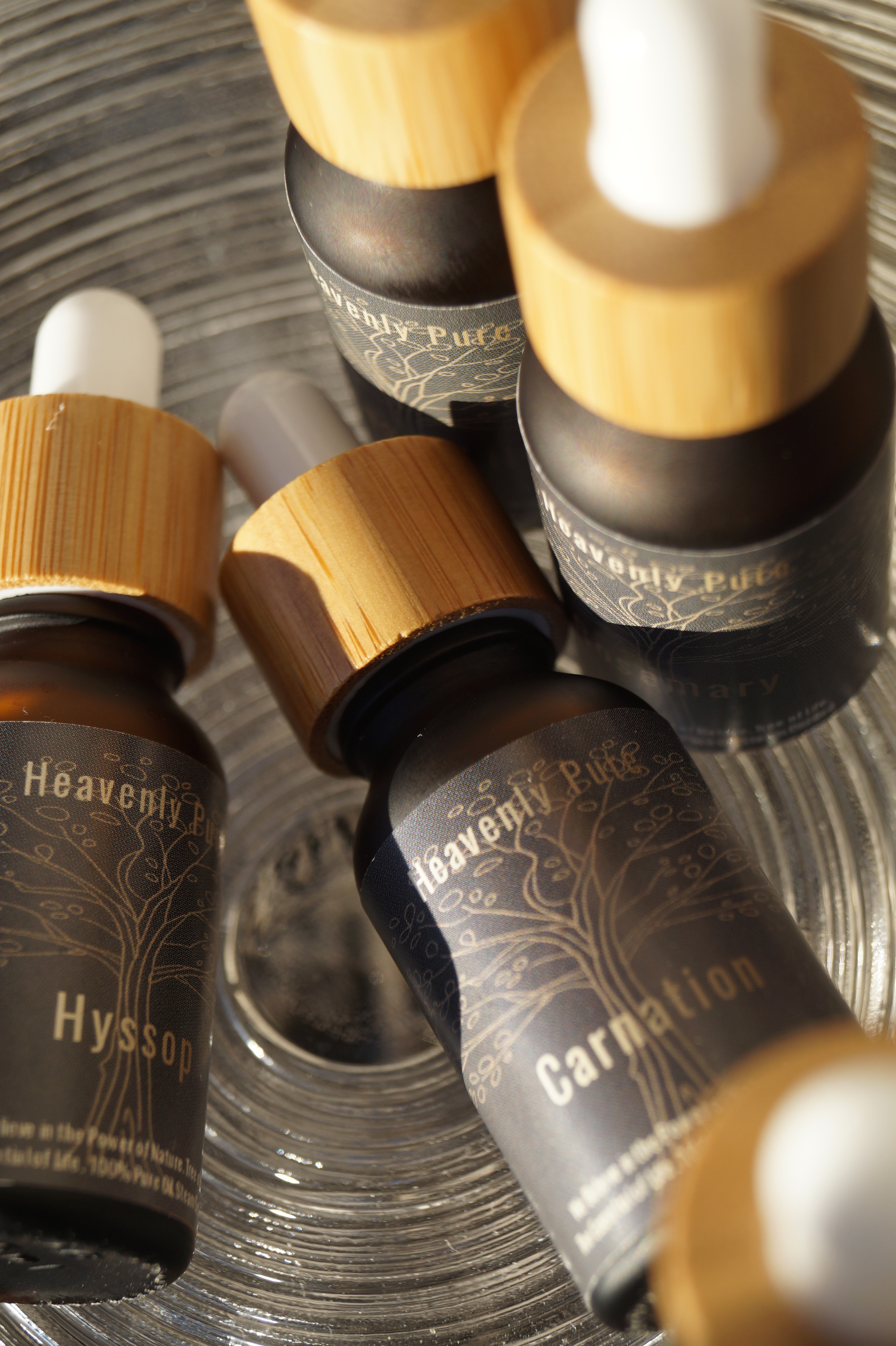 Heavenly Pure Oils Aromatheraphy essential oils and carrier oils