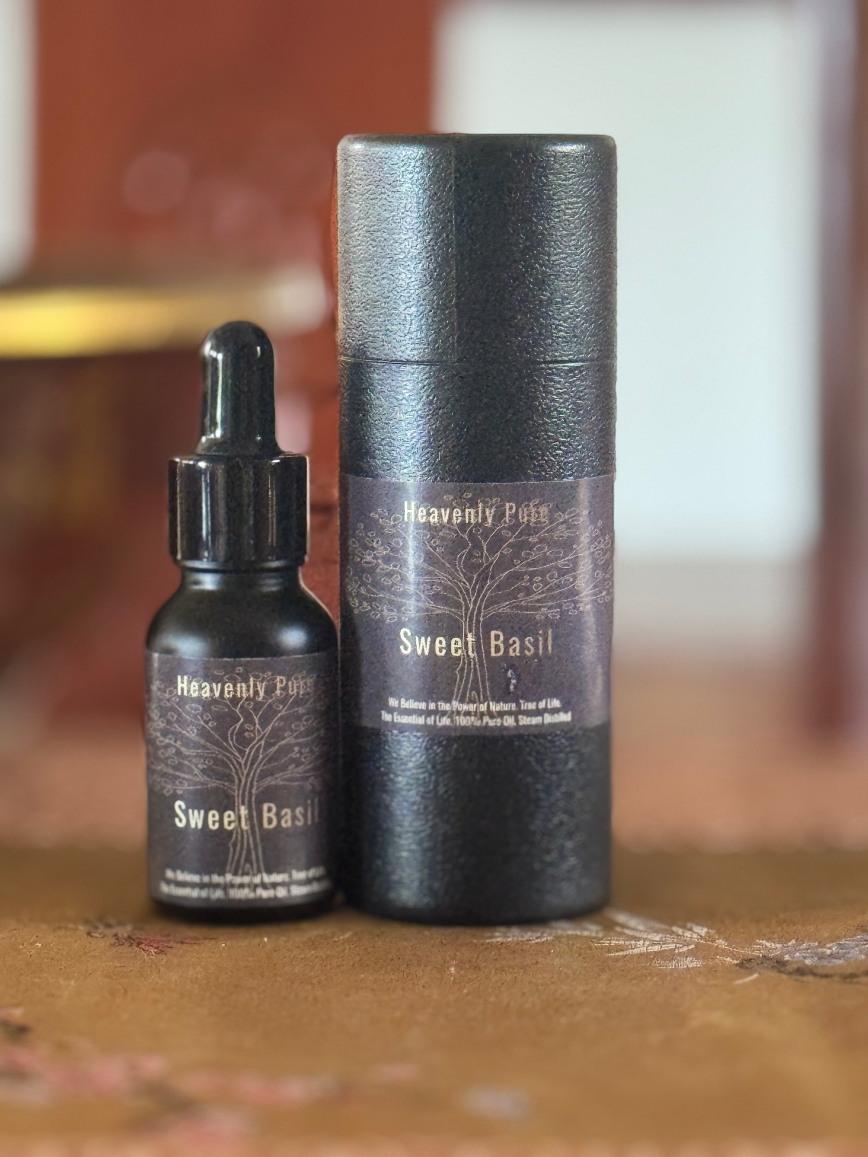 Søt basilikum eterisk olje