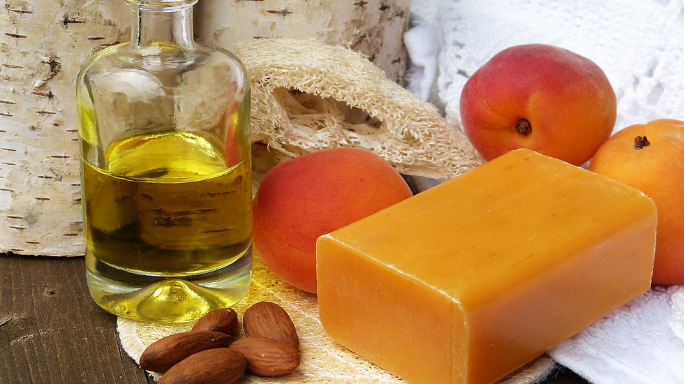 Thumbnail: Apricot Kernel Oil with soap 