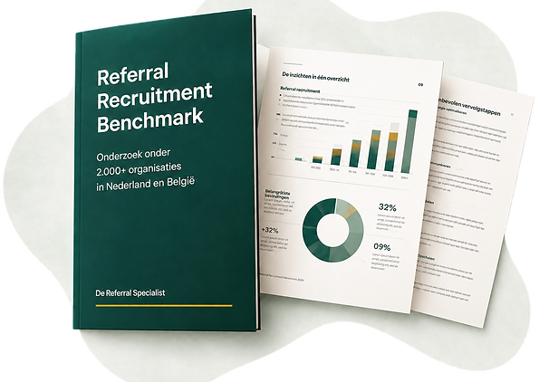 Referral Recruitment Benchmark onder organisaties in Nederland en België