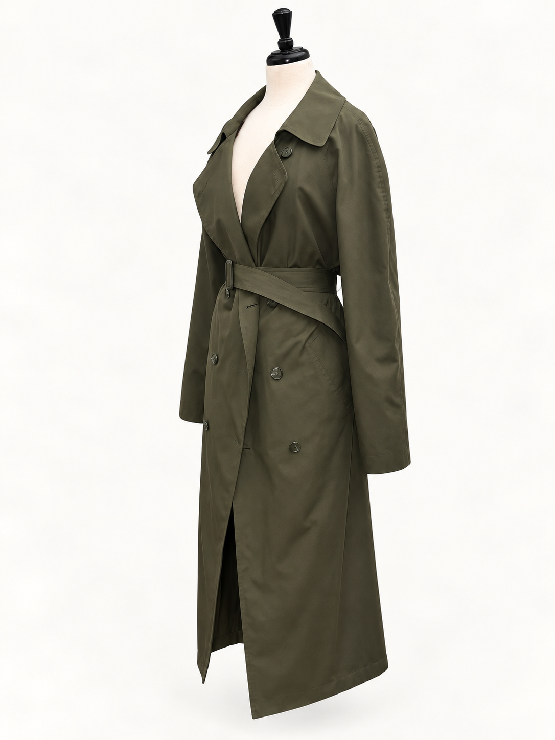 London Fog Olive Trench Coat