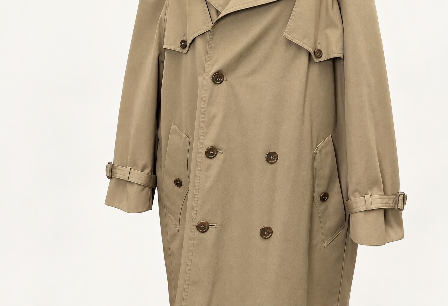Vintage British Mist Trench Coat